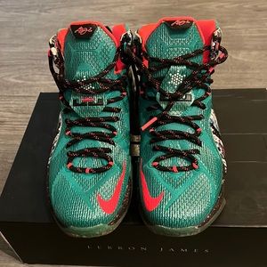 LeBron 12 Xmas 'Akron Birch'